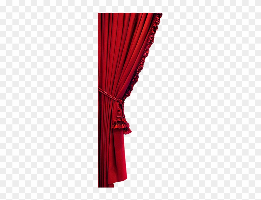 Curtain Red Clip Art - Window Valance #1308739