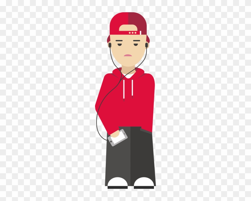 Lucas - Millennial Cartoon Transparent Background - Free Transparent ...