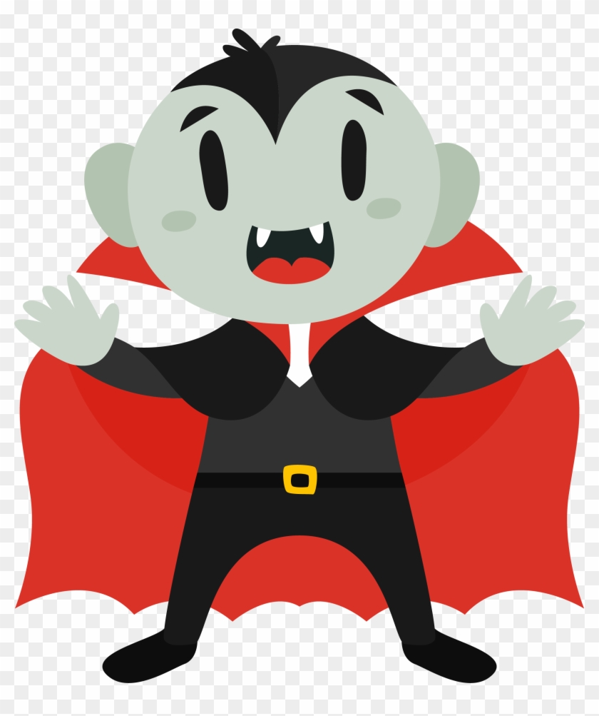 Count Dracula Halloween Cartoon - Dracula Cartoon Png - Free Transparent  PNG Clipart Images Download
