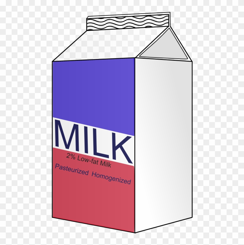 Pin Milk Clipart Free - Milk Carton Milk Clipart #1308863
