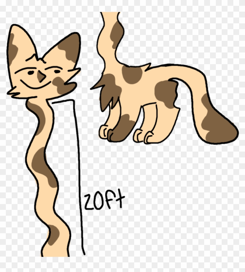 Closed Sexy Faced Long Necked Cat Adopt By Thescorchcat - Cartoon #1308874
