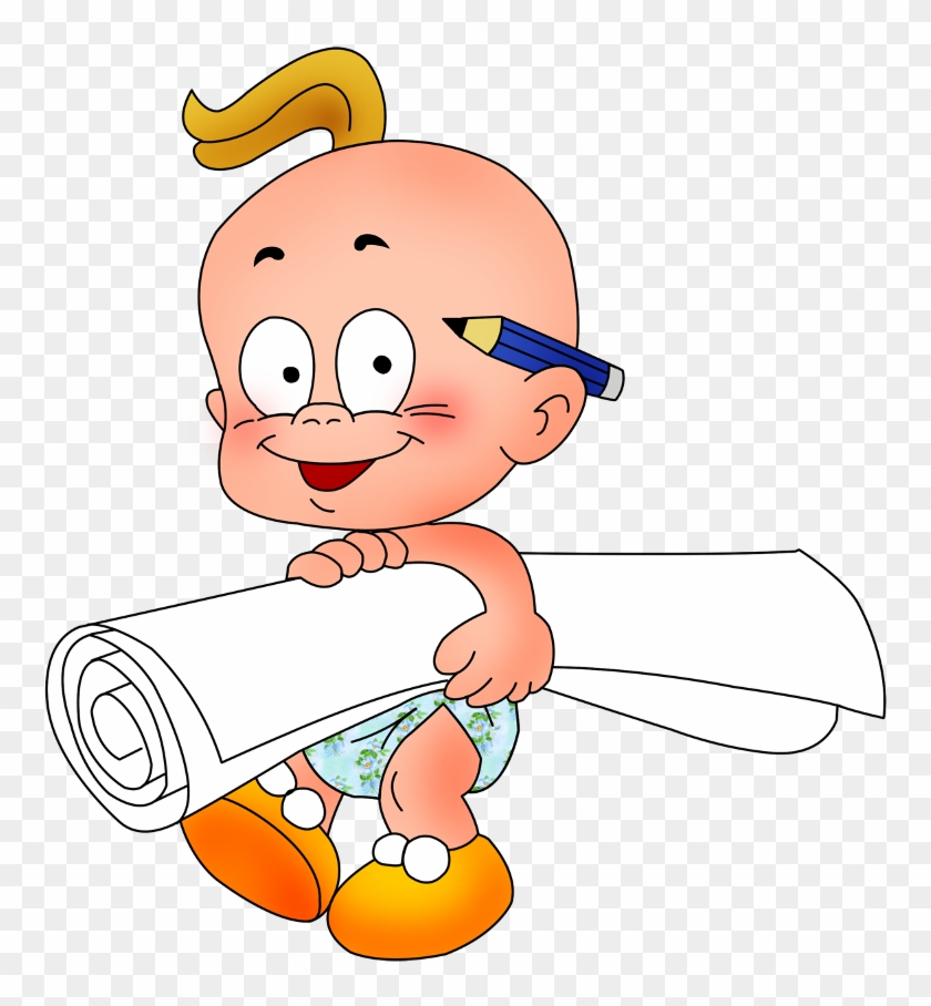 Q7epnzd - Funny Baby Clipart #1308880