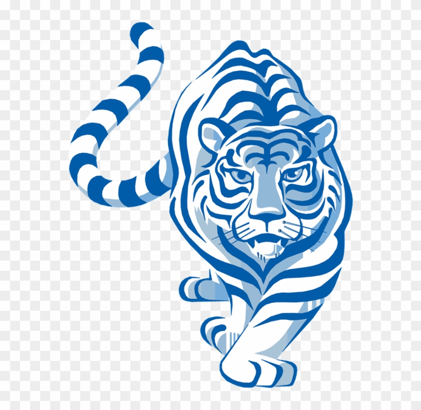 Image Result For Lincoln Mo Blue Tigers - Tiger Clipart For Photoshop #1308901