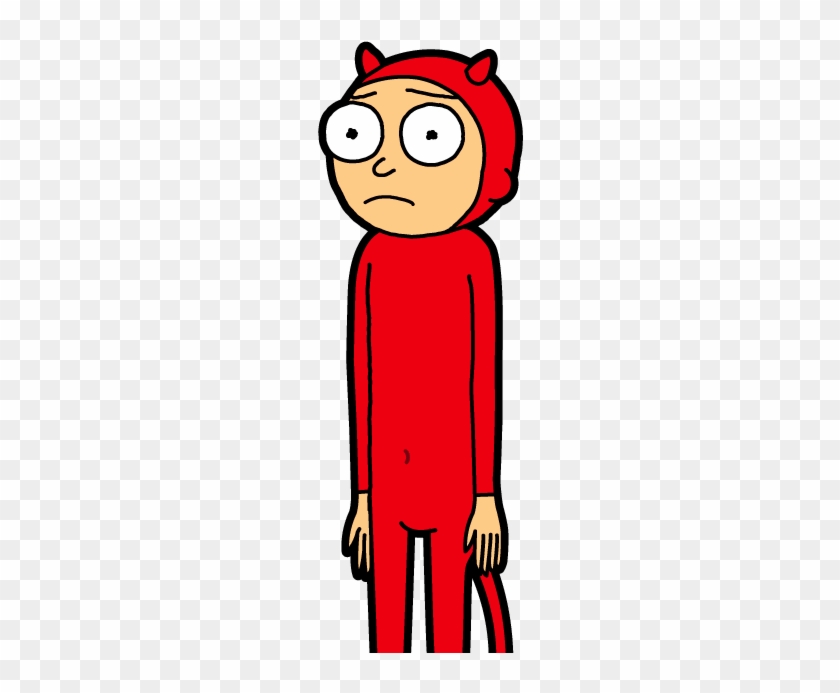 Sexy Devil Morty - Pocket Mortys Red Shirt Morty #1308934