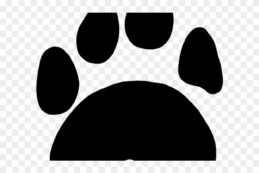 Paw Clipart Translucent - Tiger #1309021