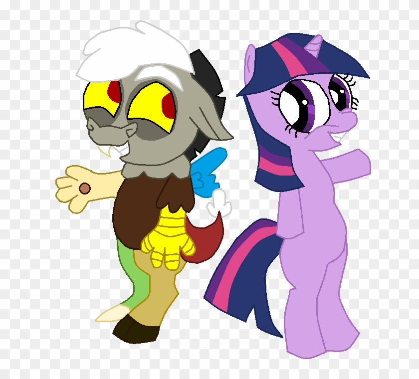 Baby Discord And Filly Twilight By Lorettafox - Mlp Twilight And Discord Baby #1309067