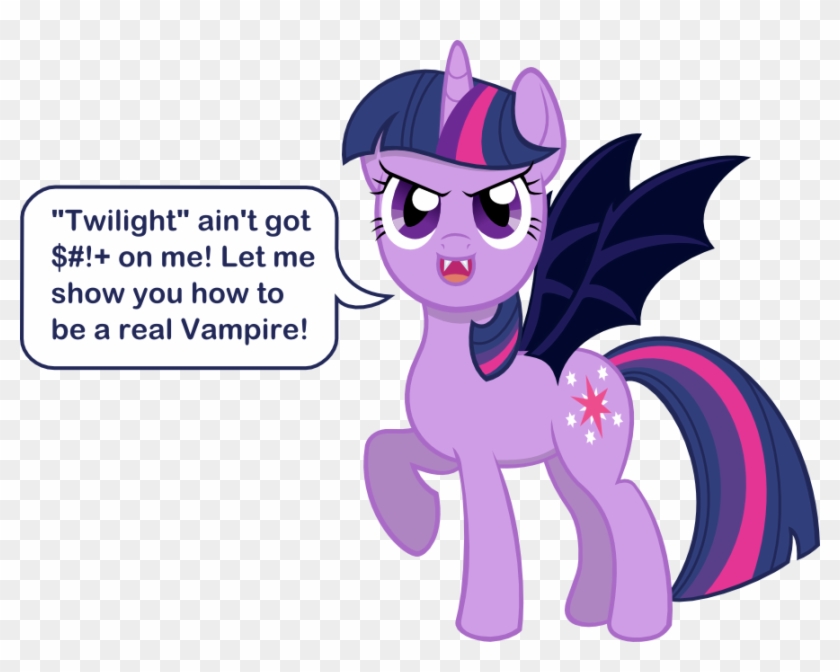 Vampire Alicorn Twilight Sparkle - Twilight Sparkle As A Vampire #1309069