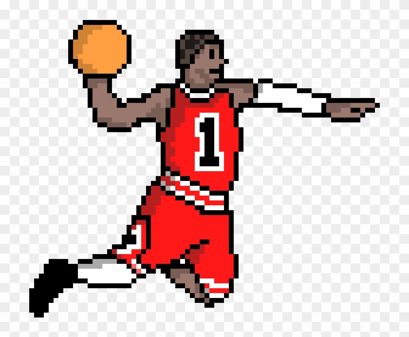 Derrick Rose - Pixel Art Sports #1309078