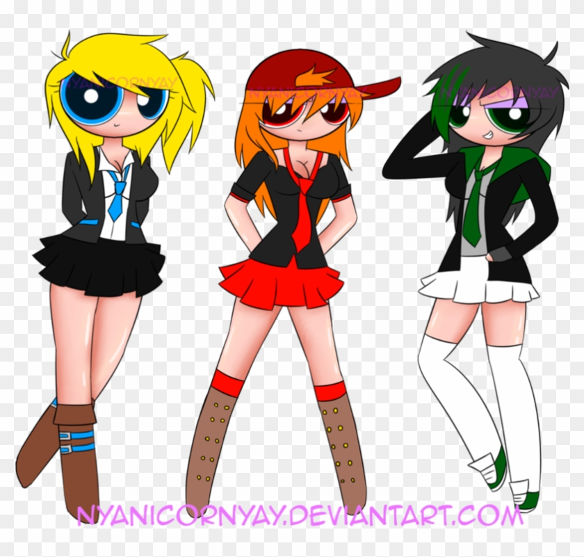 Free Powerpuff Girls Grown Up Rowdyruff Boys - Rowdyruff Girls Nyanicornyay Keywordsuggest #1309245