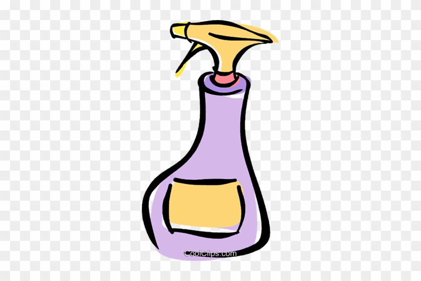 Spray Bottle Cliparts - Clip Art Spray Bottle #1309295