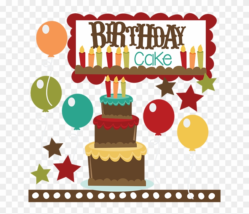 Birthday Cake Svg Birthday Svg Files Birthday Cake - Happy Birthday Cake Clip Art For Boy #1309371