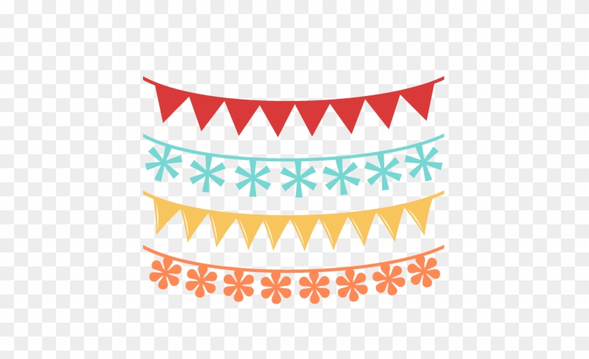 Birthday Banners Svg Scrapbook Birthday Svg Cut Files - Birthday Banners Png #1309373