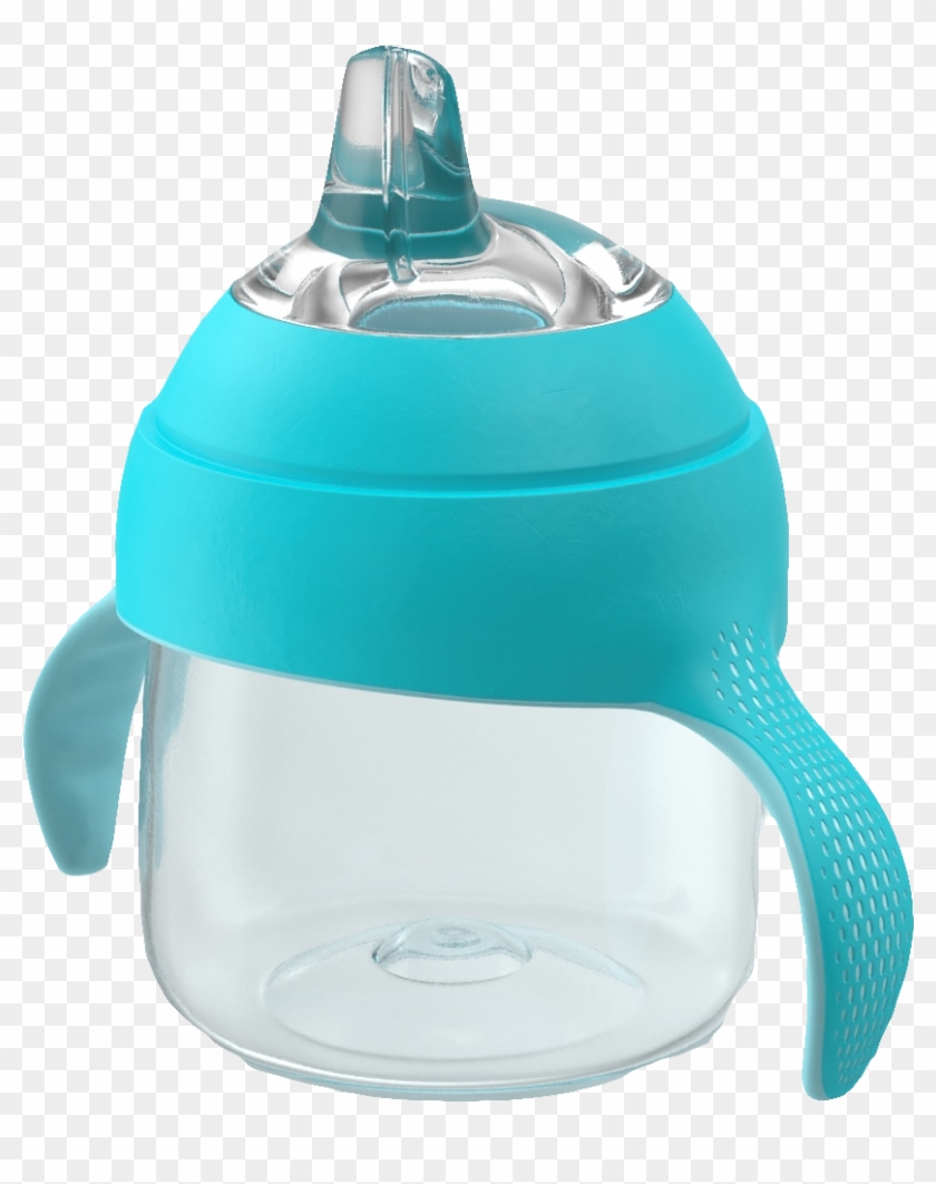 Baby Bottle Infant Pacifier Sippy Cup - Blue #1309382