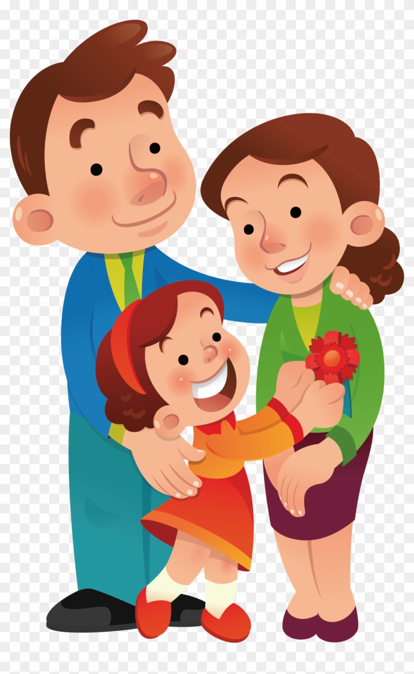 Animation Cartoon Family - Cartoon - Free Transparent PNG Clipart Images  Download