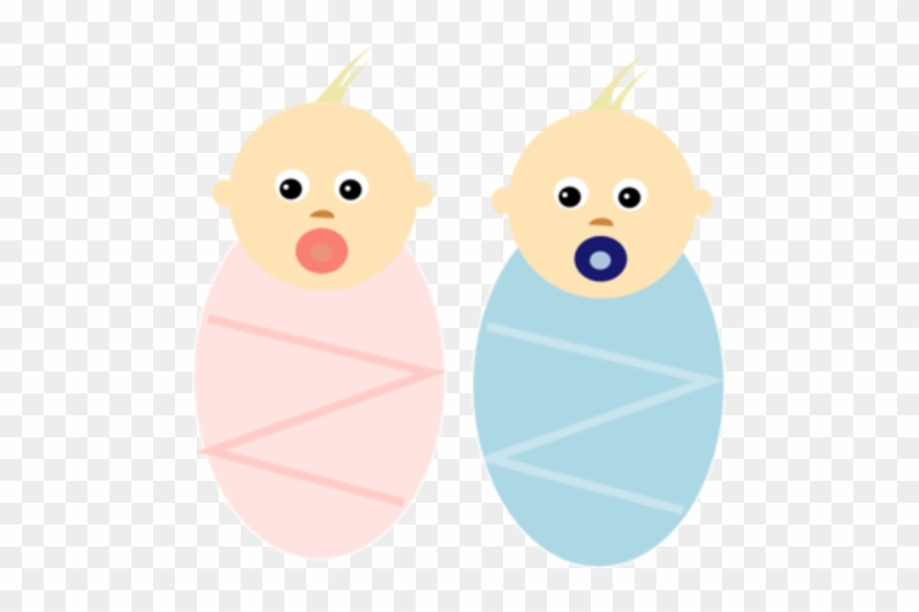 Twins Born - Babies Clipart #1309603