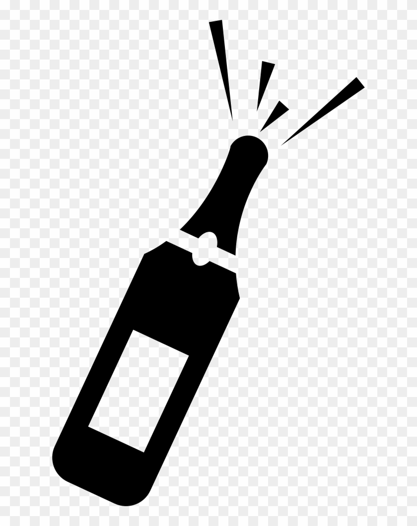 Opening A Champagne Bottle Comments - Champagne Bottle Clip Art #1309657