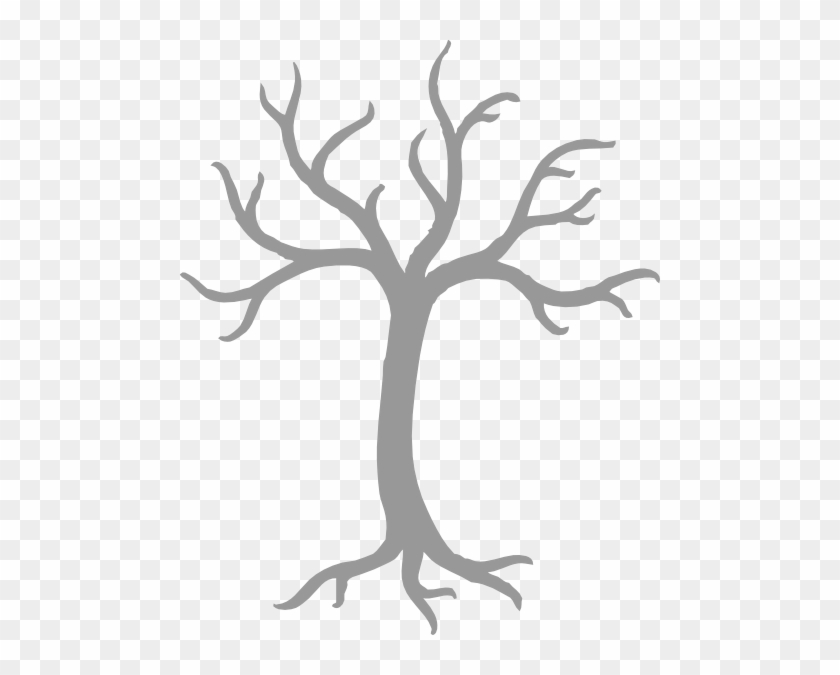 Tree Clipart Grey #27116