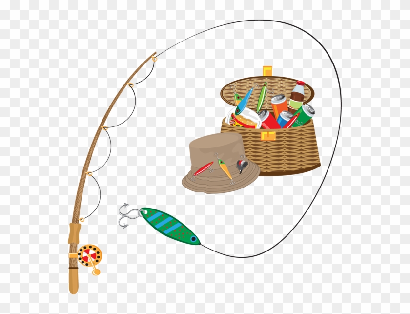 Fish Border Clip Art - Fishing Clipart Png #27126