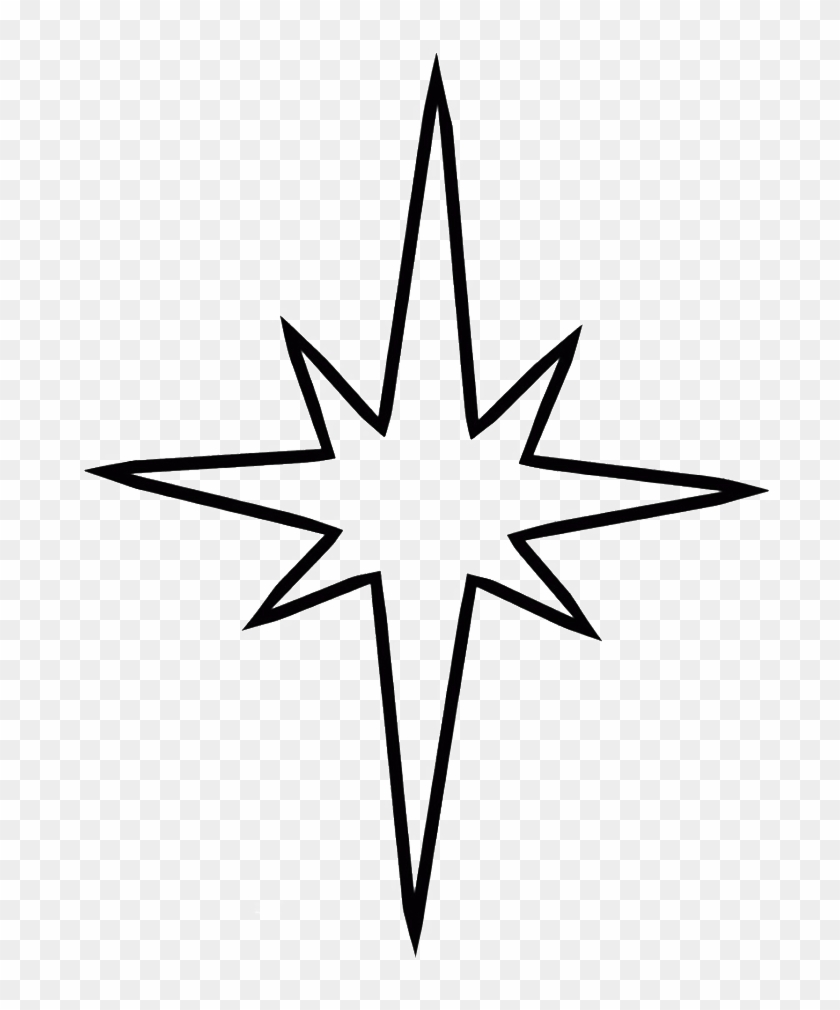 Simple Christmas Tree With Star Coloring For Kids - Step By Step Shooting Star Drawing #27220