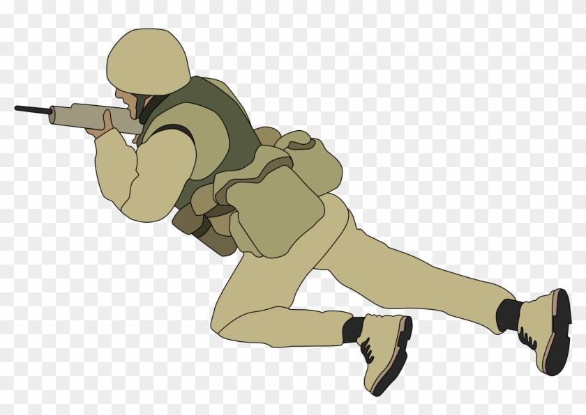 Soldier - Cartoon Soldier No Background #27240