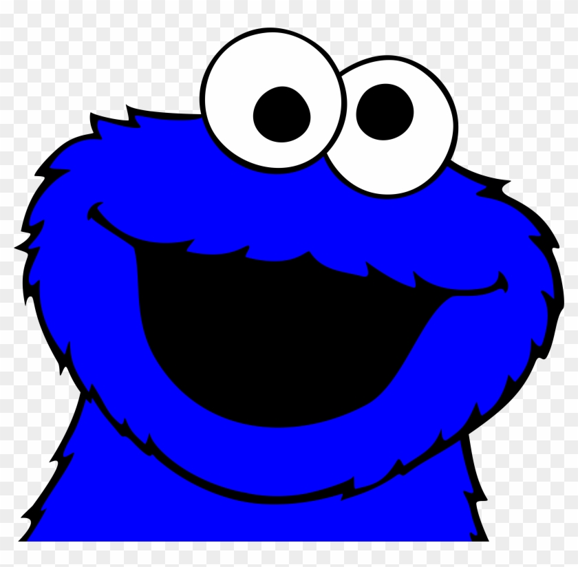 Cookie Monster Clip Art - Cookie Monster Vector Free #27262