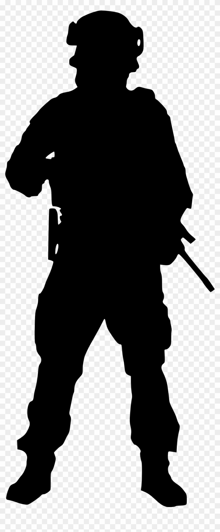 10 Soldier Silhouette - Soldier Silhouette #27288