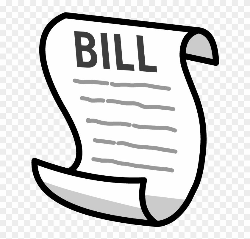 Bill Clipart - Medical Bill Clip Art #27306