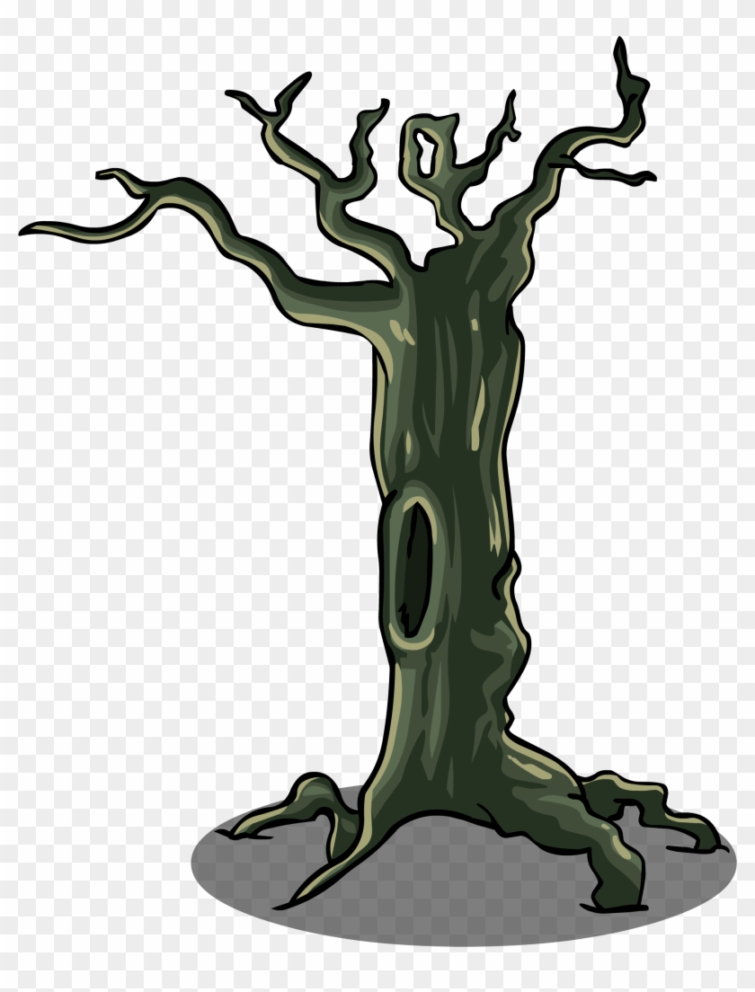 Spooky Tree Sprite 004 - Tree Branch Sprite #27443