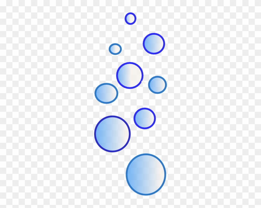 Lots Of Blue Bubbles Clip Art - Suds Clipart #27442