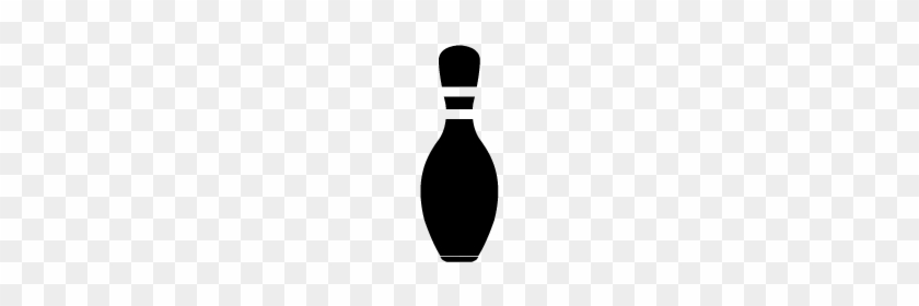 Bowling Pin Icon - Line Art #27461