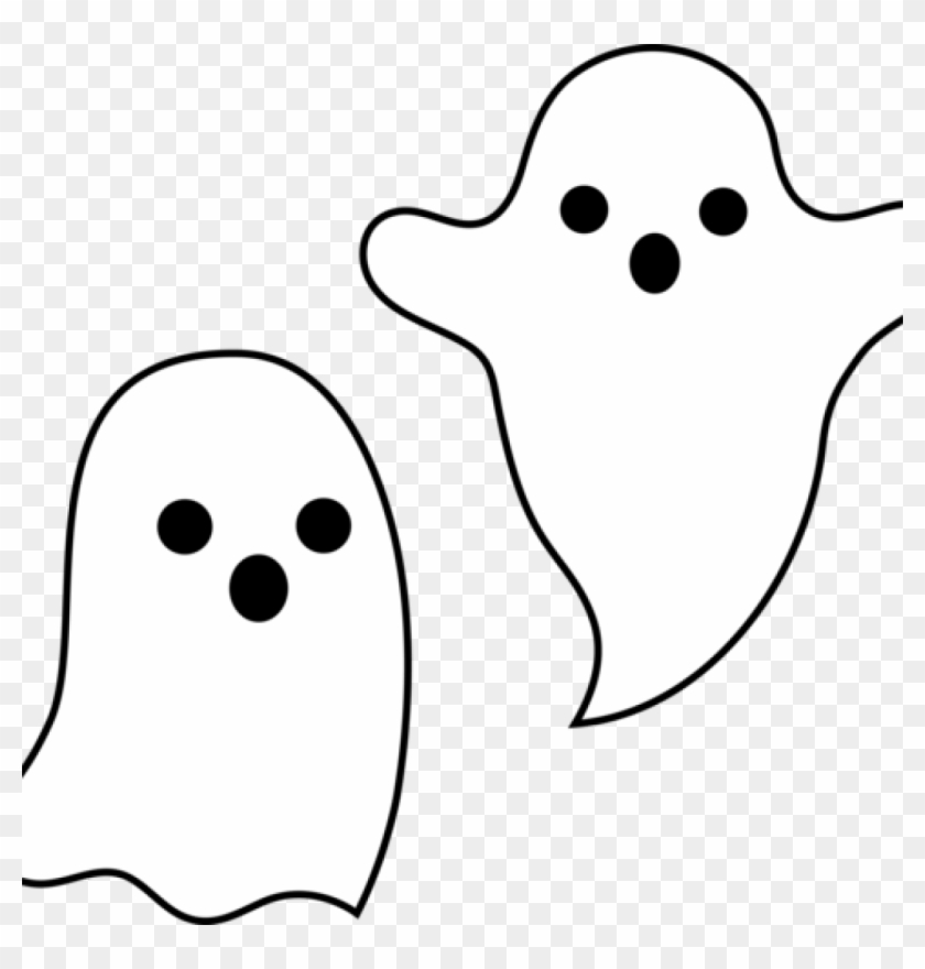 Halloween Ghost Clipart Simple Spooky Halloween Ghosts - Ghost #27662