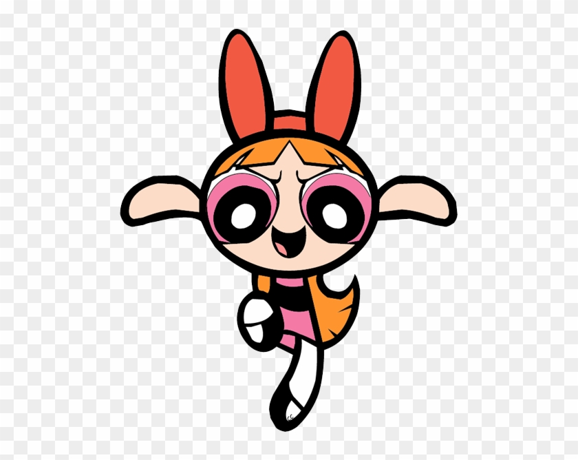 Images Were Colored And Clipped By Cartoon Clipart - Powerpuff Girls Blossom Coloring Pages #27769