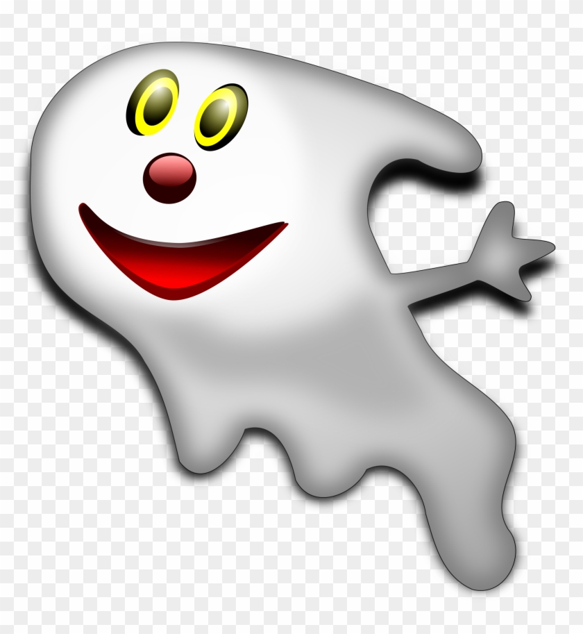 Ghost Halloween Creepy Face Scary Spooky Smiley - Halloween Guessing Game #27941