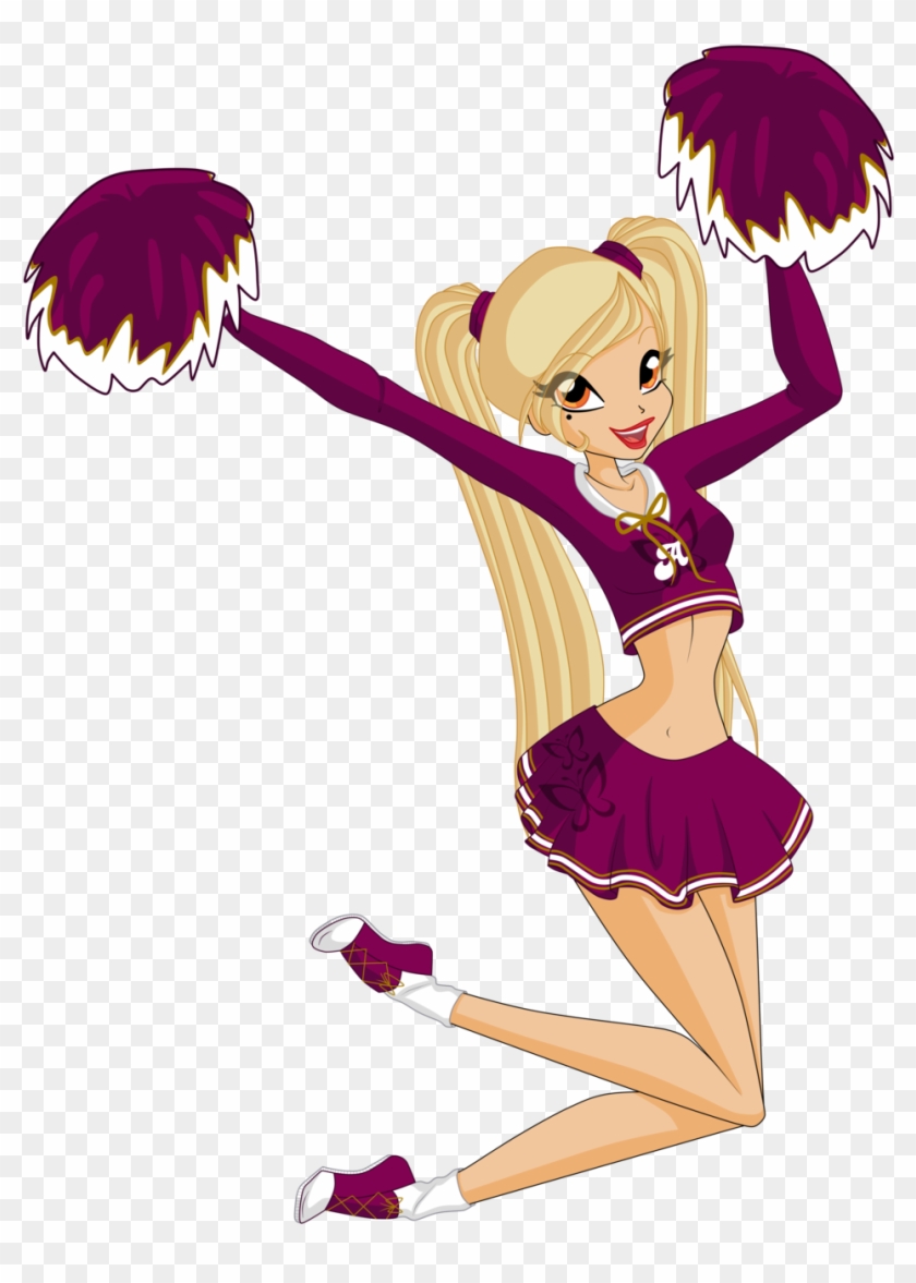 Best Cheerleader Clip Art Free - Cheerleader Transparent Clip Art #27999