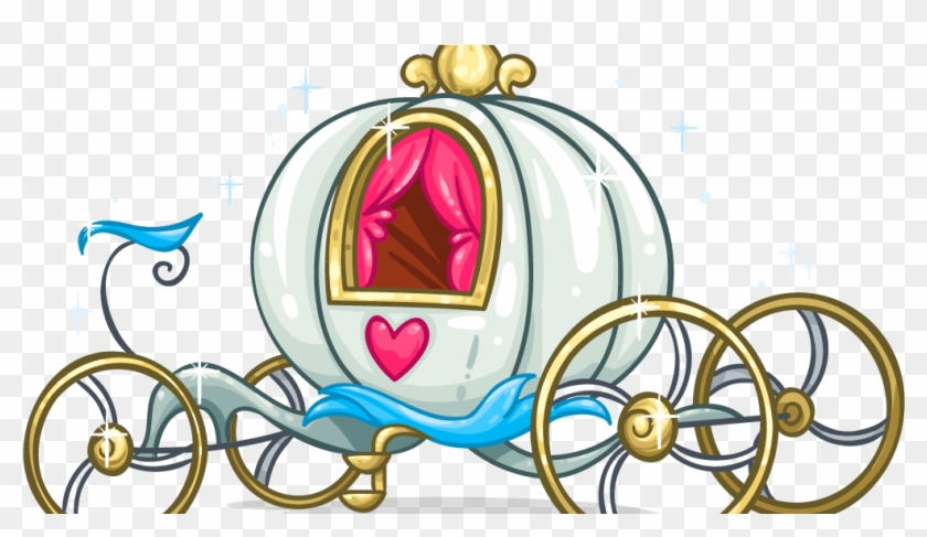 Cinderella Carriage Jaq Clip Art - Cinderella Pumpkin Carriage Clipart #28062