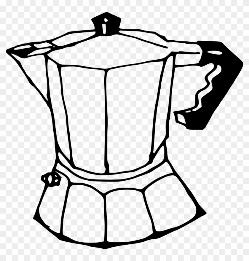 Coffee Clip Art - Coffee Maker Drawing Easy #28104