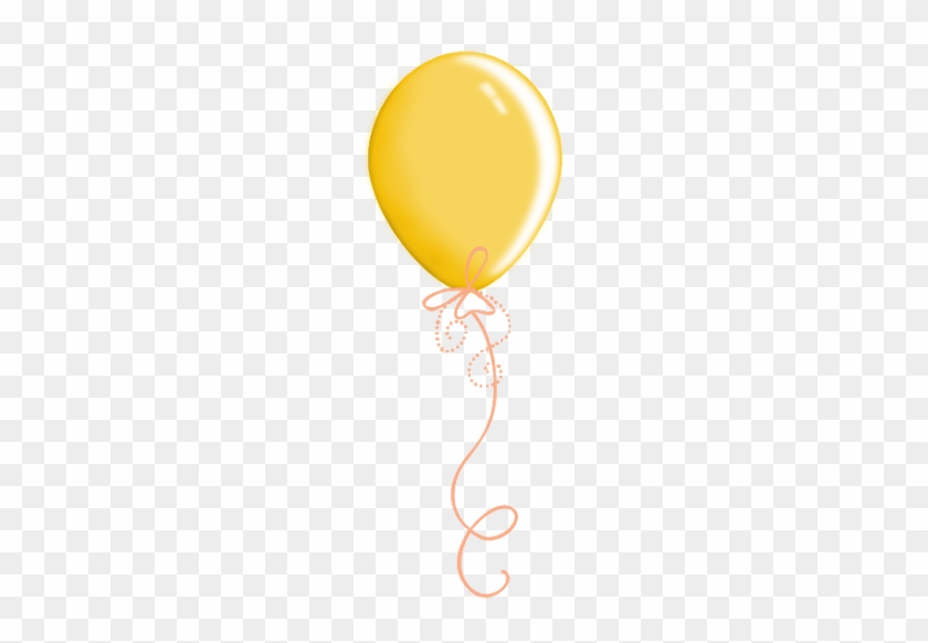 Yellow Balloon - Scraps Ballon #28253