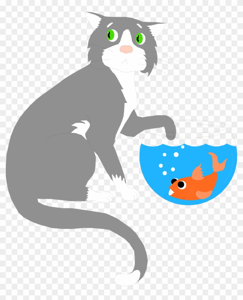 Wet Cat Clipart Free Download Best On Clipartmag Com - 3drose Llc 8 X 8 X 0.25 Inches Mouse Pad, Cat With #28300