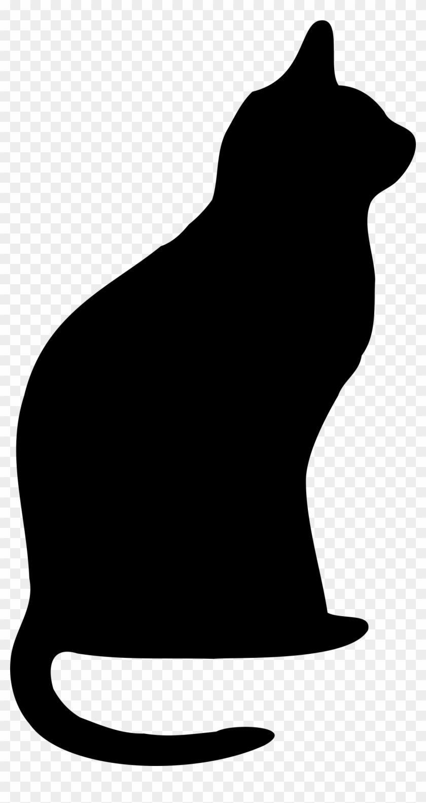 Cat Clip Art - Cat Silhouette Clip Art #28310