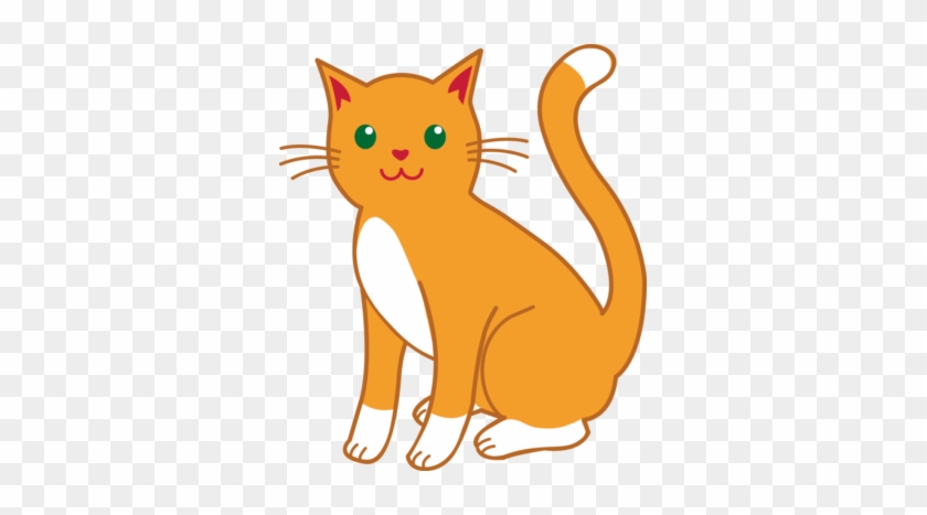 Girl Cat Clipart Free Cat Clipart - Orange Tabby Cat Clipart #28315