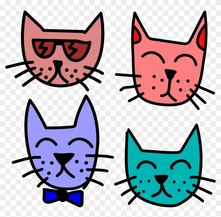 Free Graffiti Cats By Rones - Cool Cats Clip Art #28332