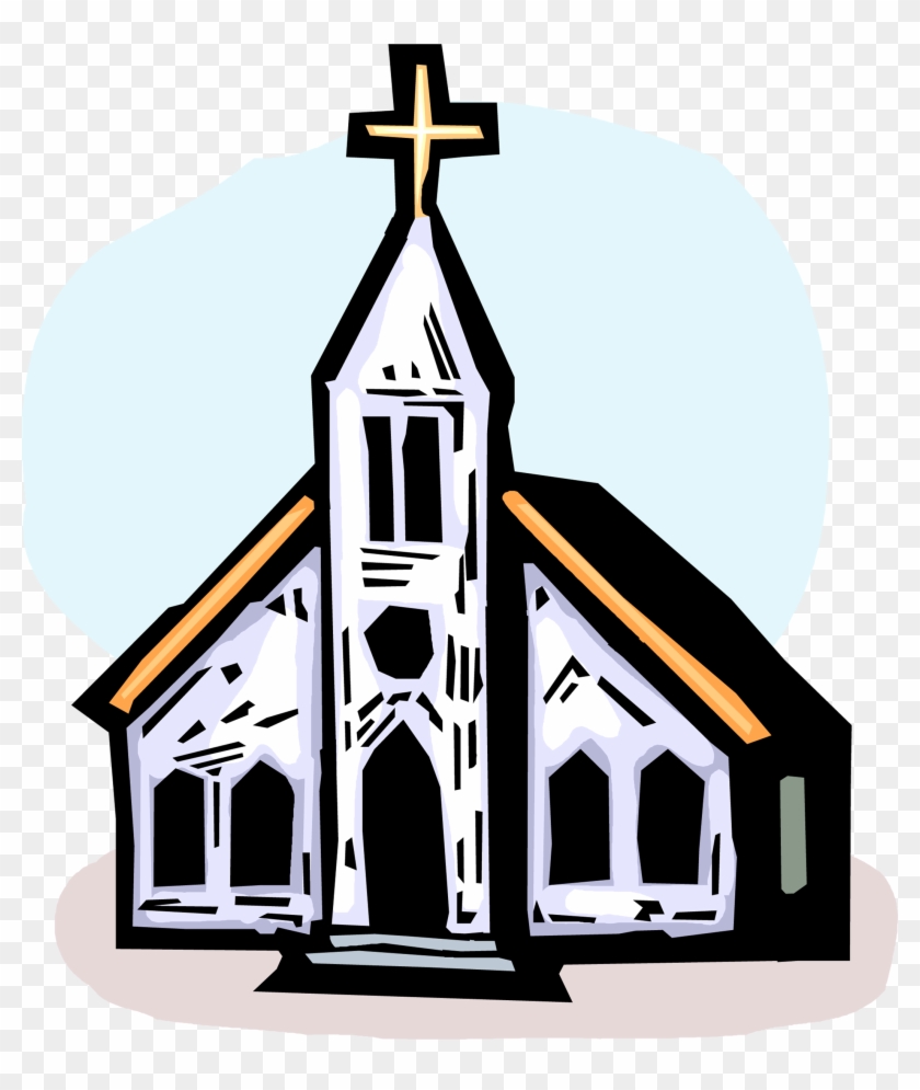 Steeple Clipart Church Construction - Church Building Clip Art #28424