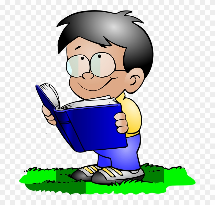 When To Use The Spanish Neutral Article "lo" - Boy Reading Clipart #28441