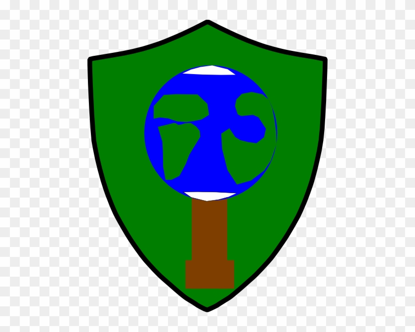 Save Trees,save Earth Shield Clip Art At Clker - Emblem #28518