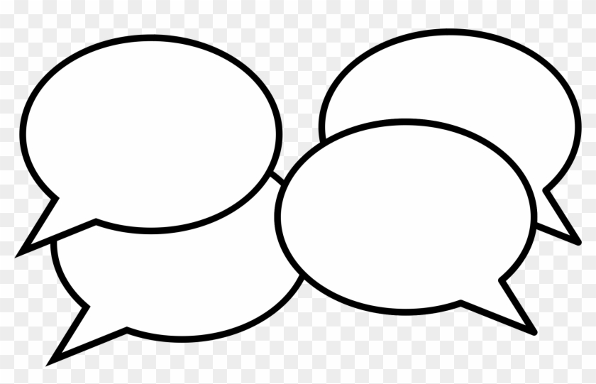 Clipart Conversation Think - Conversation Clip Art Png #28552