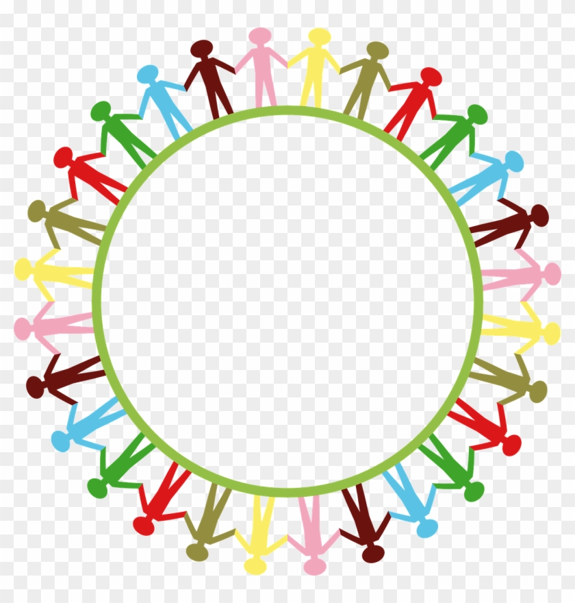 Calling All Writers And Artists - Circle Of People Holding Hands #28729