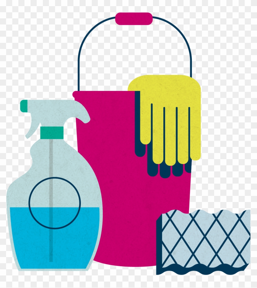 Mgic/link Servicing Cleaning Supplies Icon - Clip Art Cleaning Supplies #28763