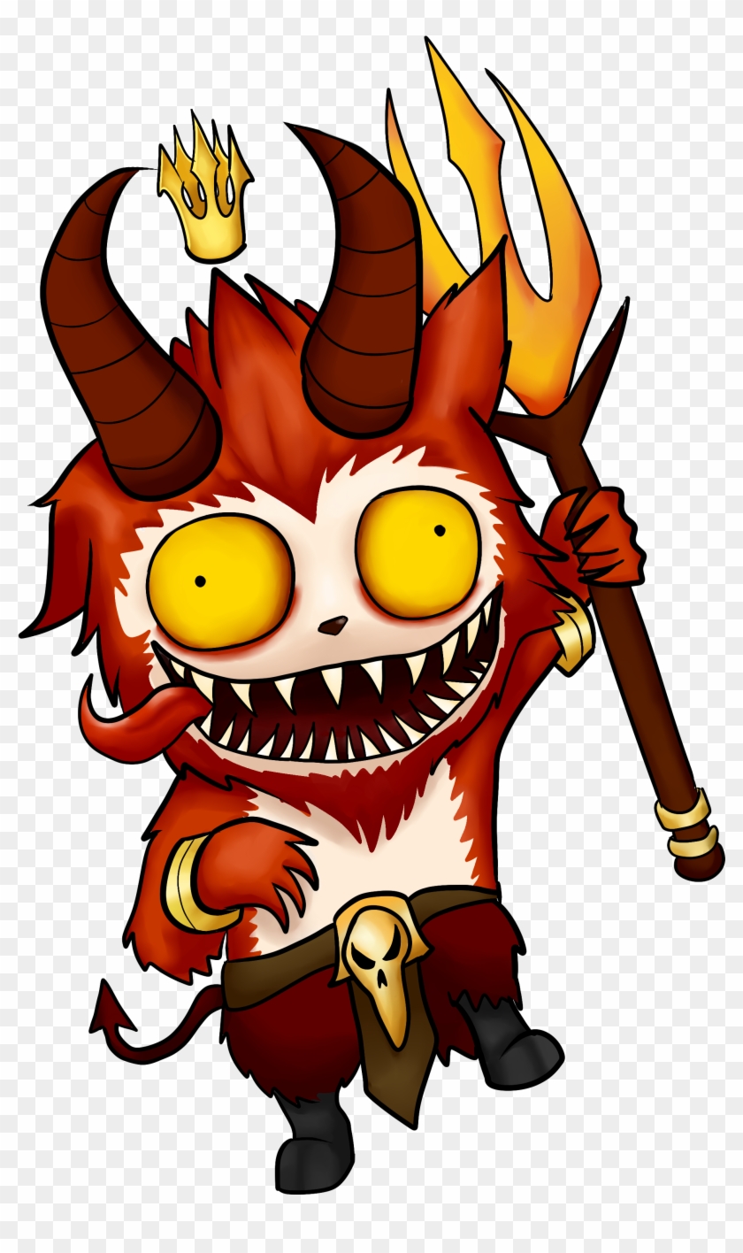 Little Devil Teemo By Hostcake On Deviantart - Teemo Devil Chibi #28771