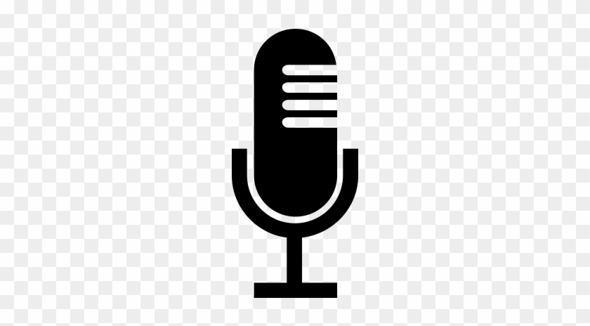 Audio Recording - Art Microphone Transparent Background #28928