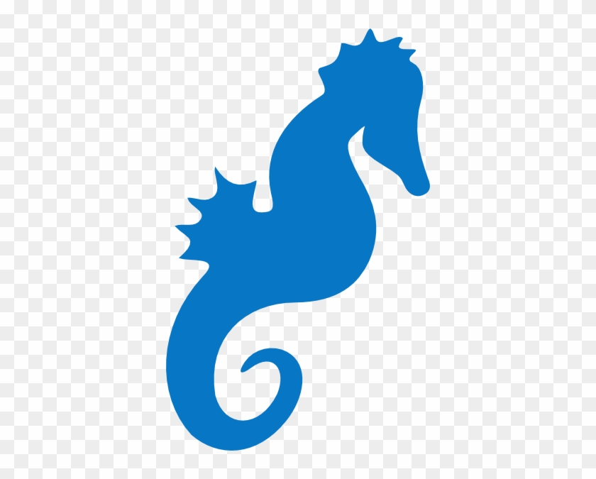 Seahorse Free Sea Horse Clip Art Free Vector For Free - Blue Seahorse Clipart #29092